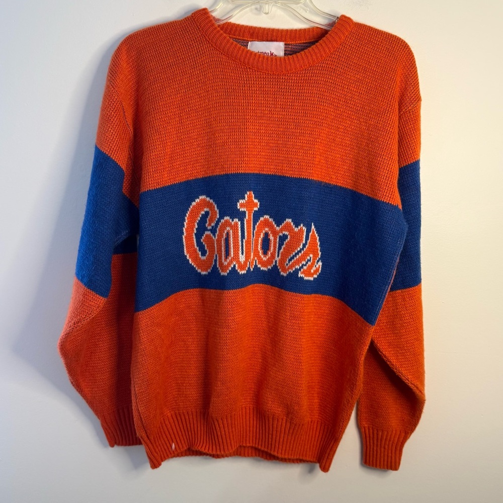 Vintage 80’s Nutmeg Mills Florida Gators Crewneck Sweater Latge